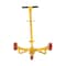 Vestil Steel Low Profile Drum Dolly W/ Poly On Steel Casters, 21-5/8" x 31-5/8" x 37-5/8", 1200 Lb Cap, Yel LO-DC-PU - alternate 2